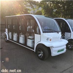  11座全封闭电动观光车